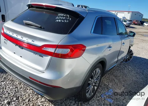 2016 Lincoln Mkx Reserve from USA, damaged, VIN 2LMTJ6LP5GBL33552